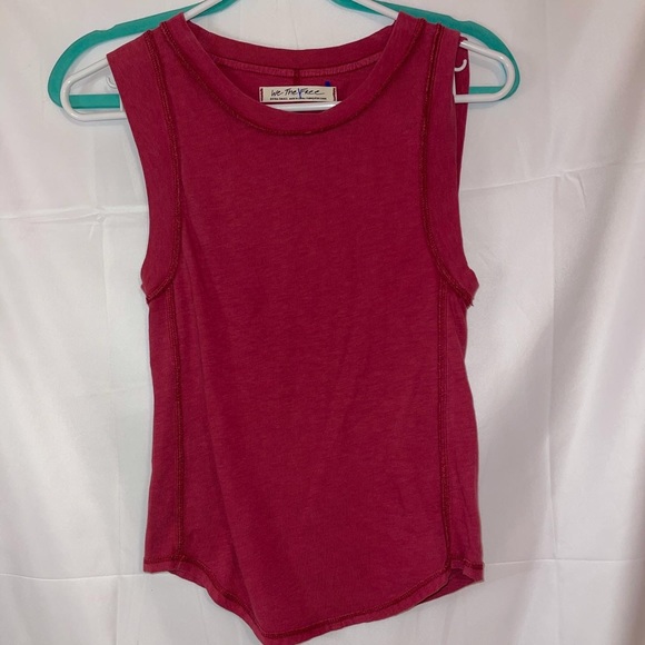 Free People Tops - Free people plum tank top